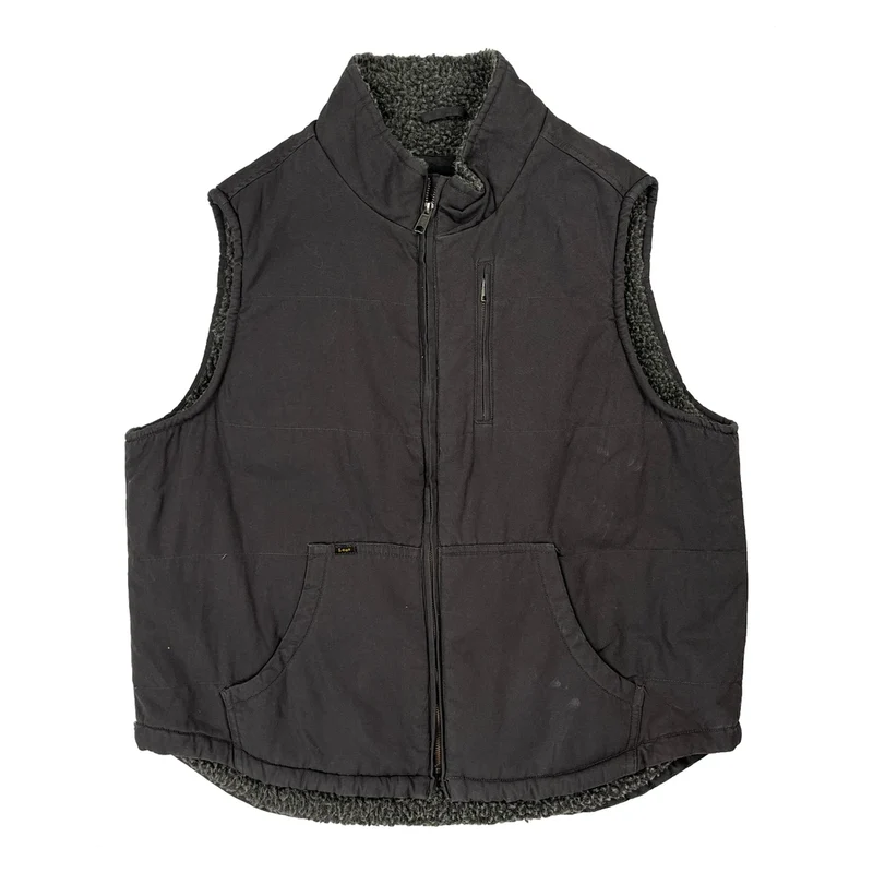 Lee Gilet - XL Grey Cotton