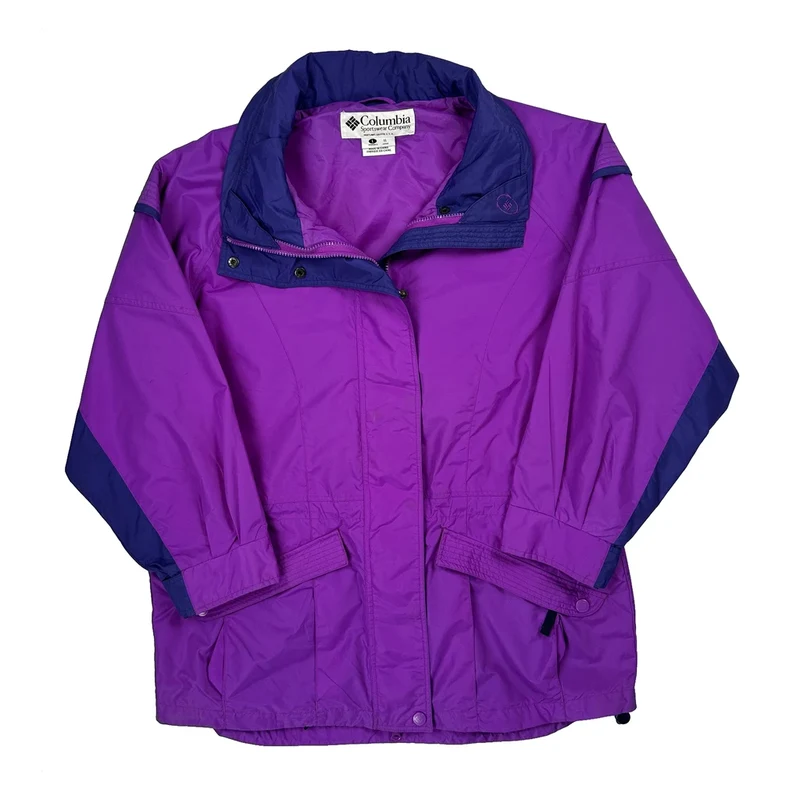 Columbia Jacket - Large Purple Nylon