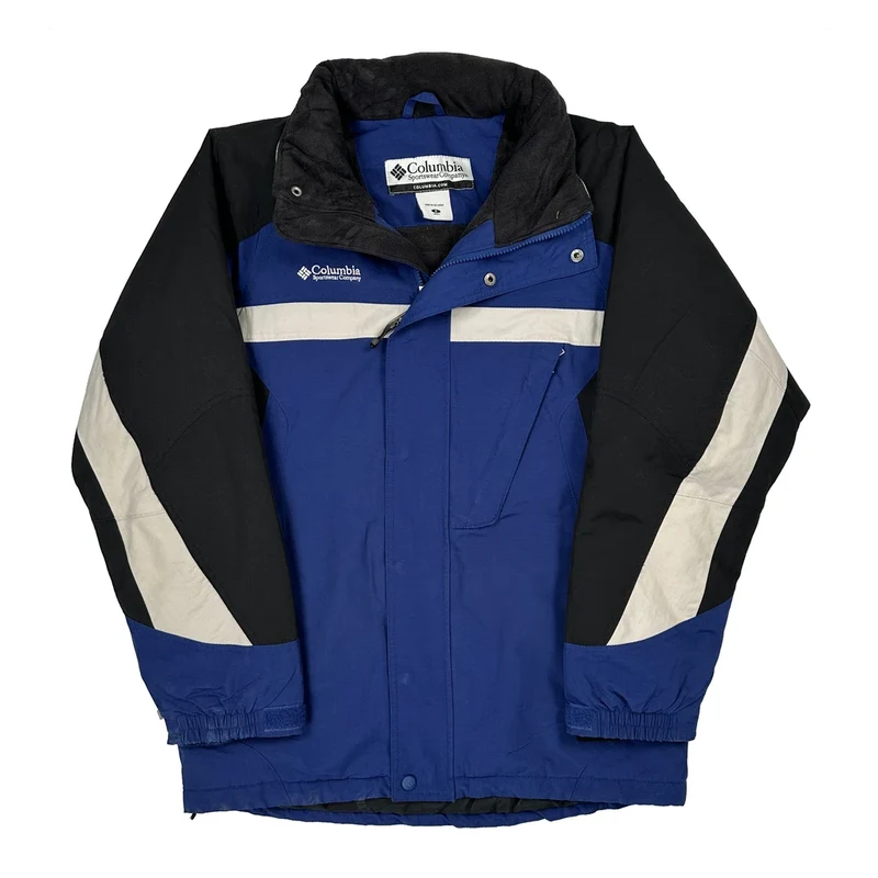 Columbia Jacket - Small Blue Polyester