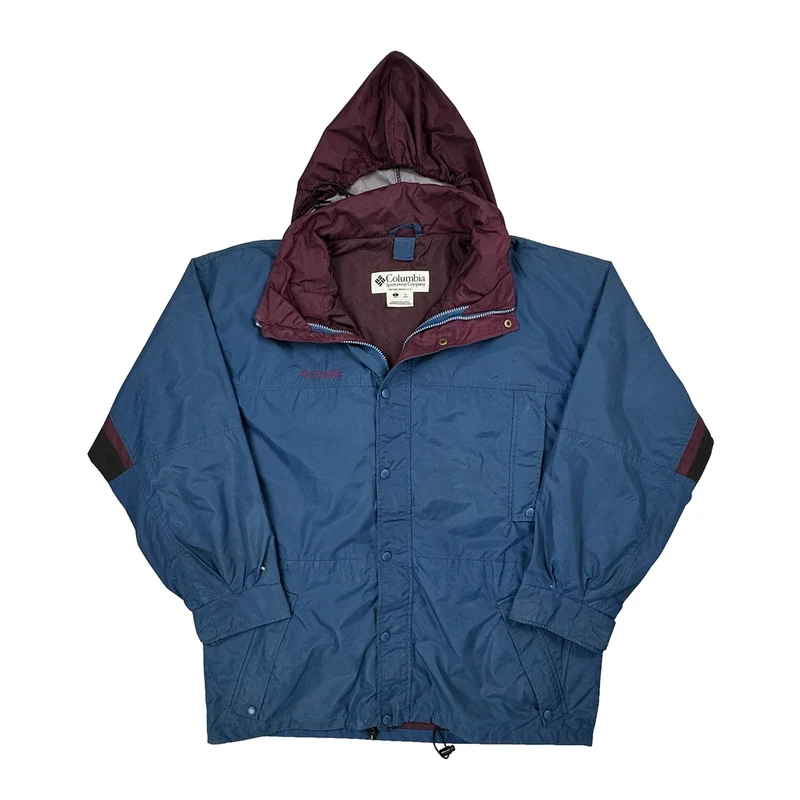Columbia Jacket - Large Blue Polyester
