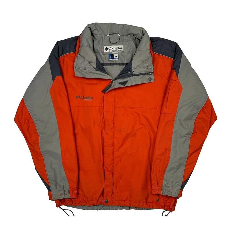 Columbia Jacket - Large Orange Polyester