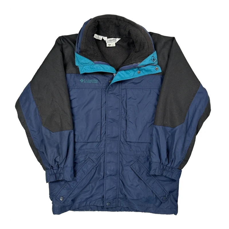 Columbia Jacket - Medium Blue Polyester