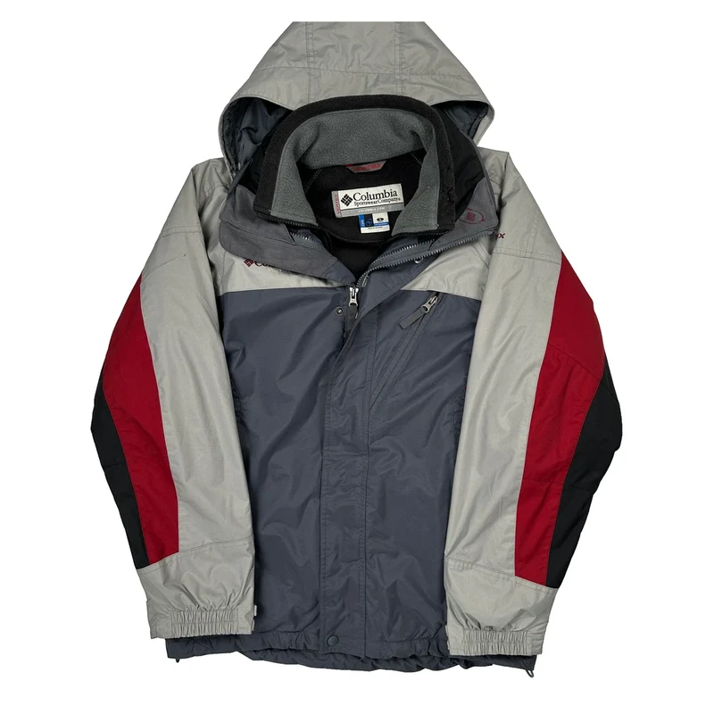 Vertex Columbia Jacket - Small Grey Polyester