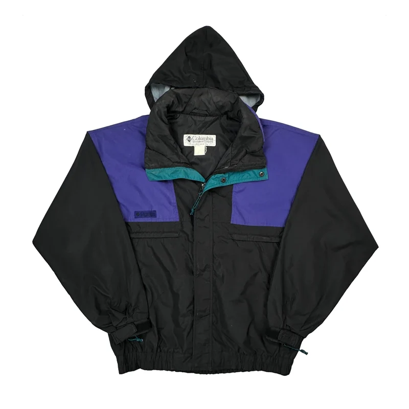 Columbia Jacket - Large Black Nylon