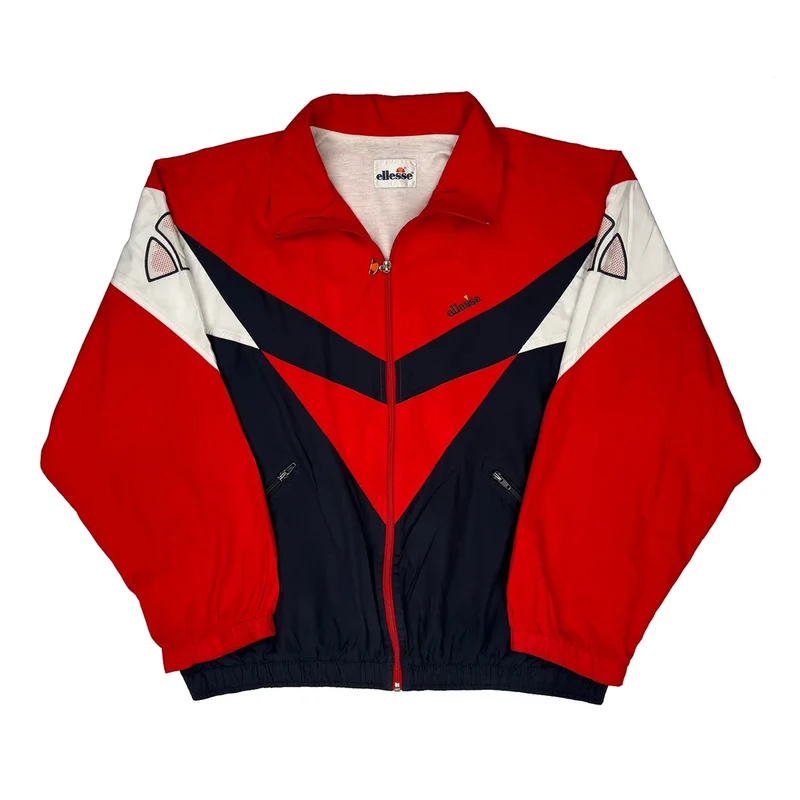 Ellesse Jacket - 2XL Red Polyester