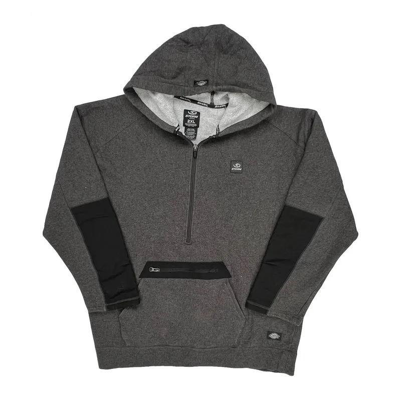 Dickies Hoodie - 2XL Gray Cotton Blend