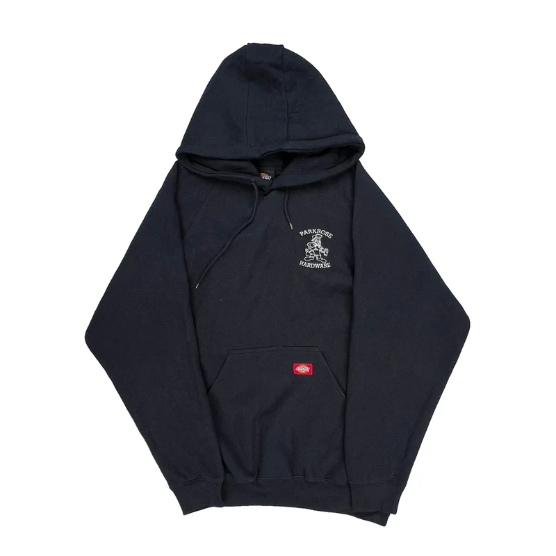 Parkrose Hardware Dickies Hoodie - Large Black Cotton Blend