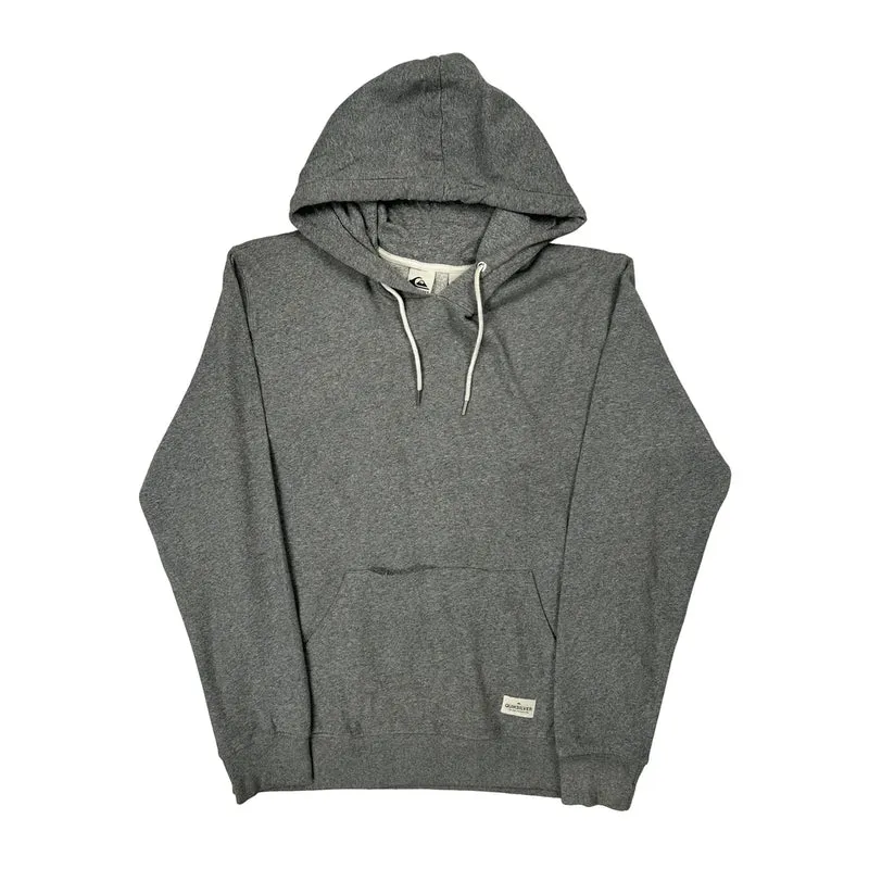 Quiksilver Hoodie - Large Gray Cotton