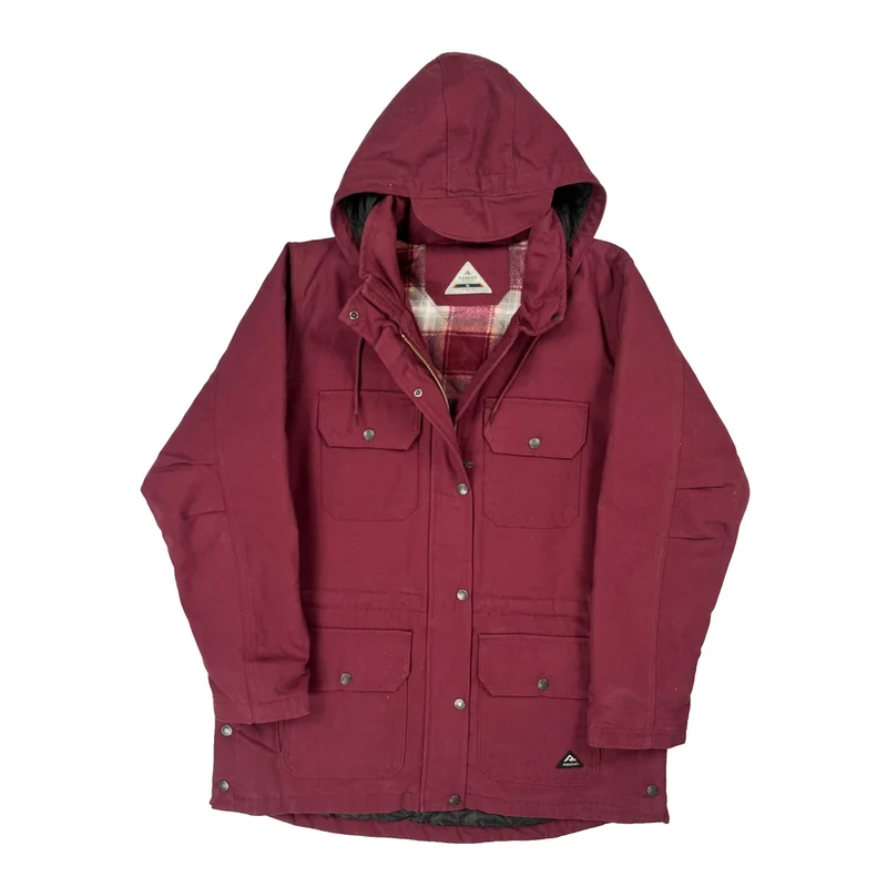 Ridgecut Workwear Jacket - XL Burgundy Cotton
