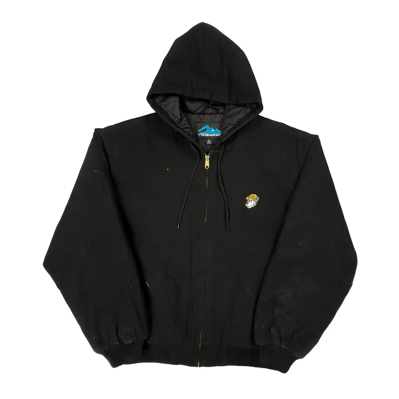 Tri-Mountain Workwear Jacket - XL Black Polyester