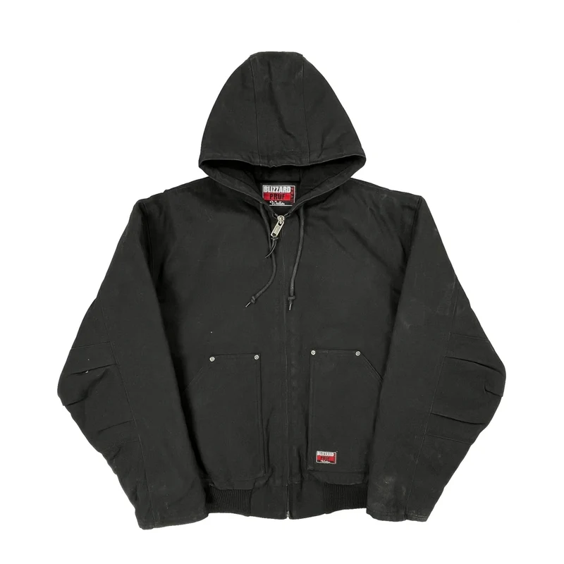 Blizzard Workwear Jacket - XL Black Cotton