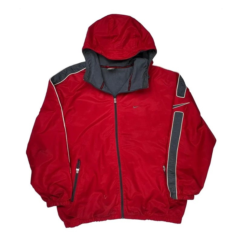 Nike Jacket - XL Red Polyester