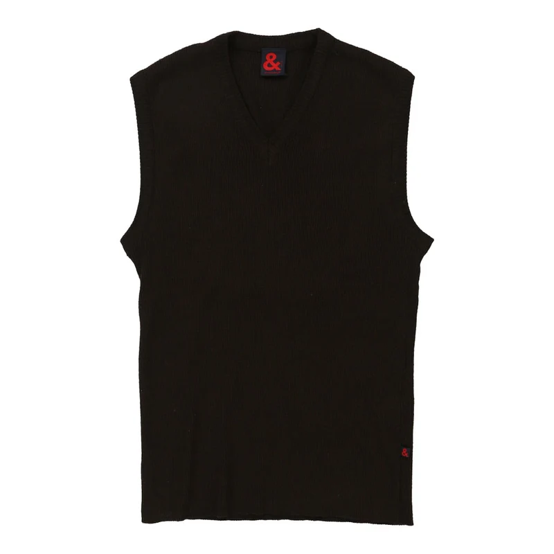 Dolce & Gabbana Vest - XL Brown Merino Wool Blend
