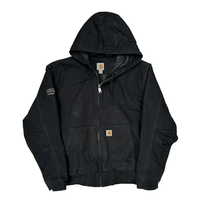 Carhartt Jacket - Large Black Cotton