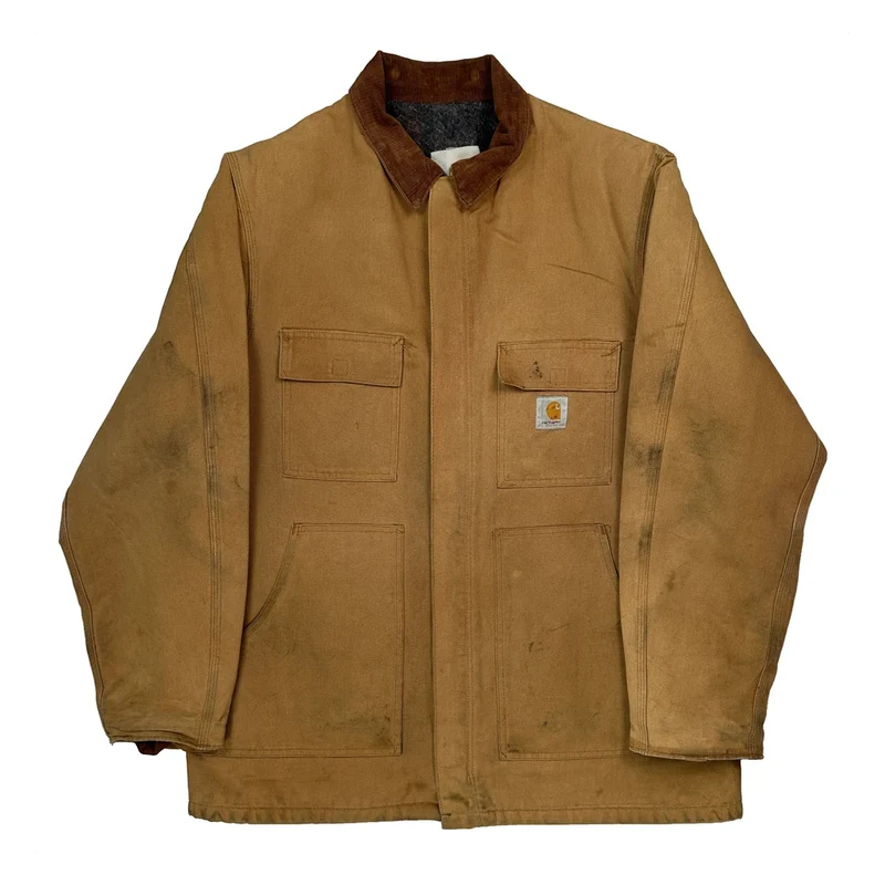 Carhartt Jacket - Large Brown Cotton
