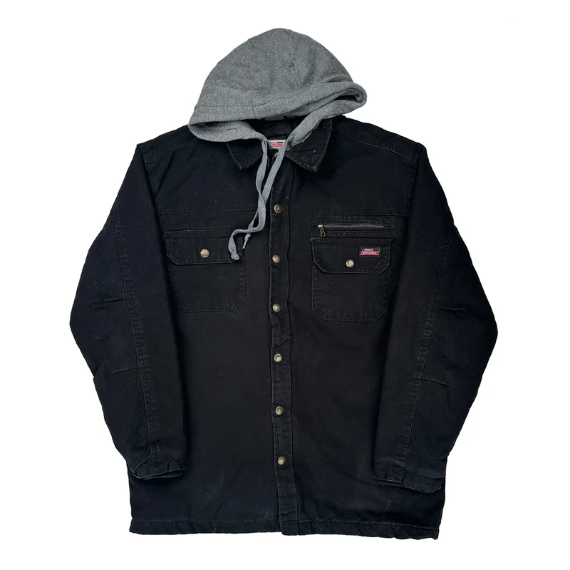 Dickies Jacket - Large Black Cotton