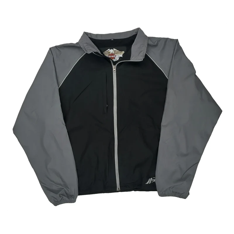 Harley Davidson Jacket - XL Black Polyester