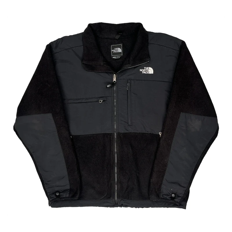 The North Face Denali Fleece Jacket - Medium Black Polyester