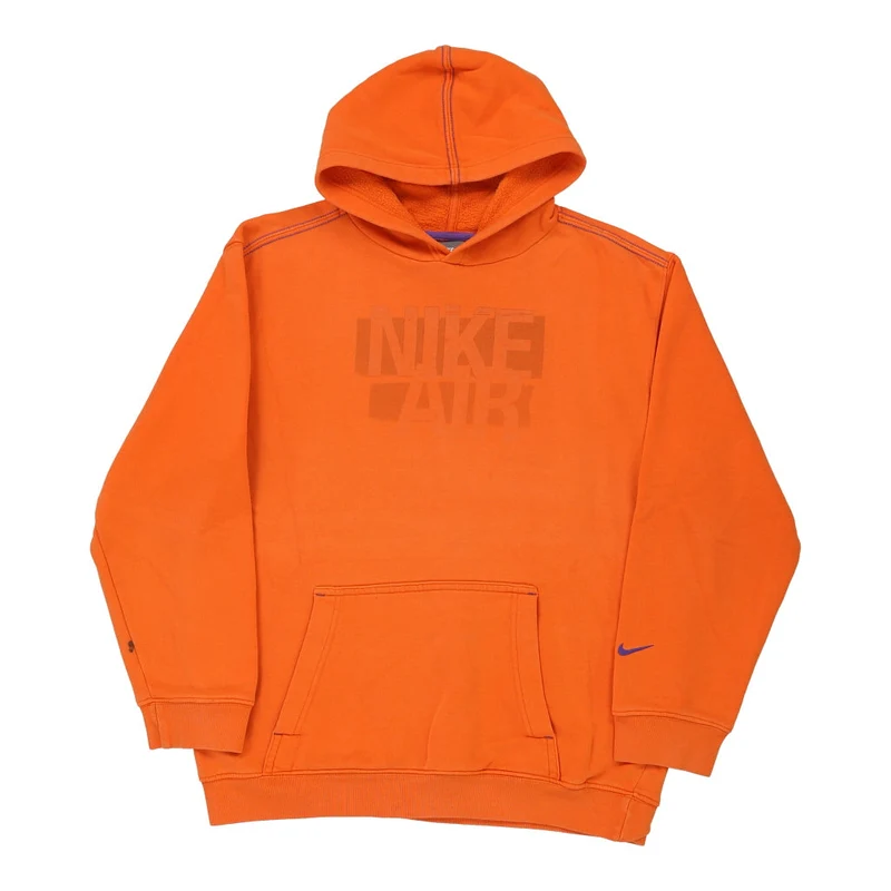 Age 13-15 Nike Hoodie - XL Orange Cotton