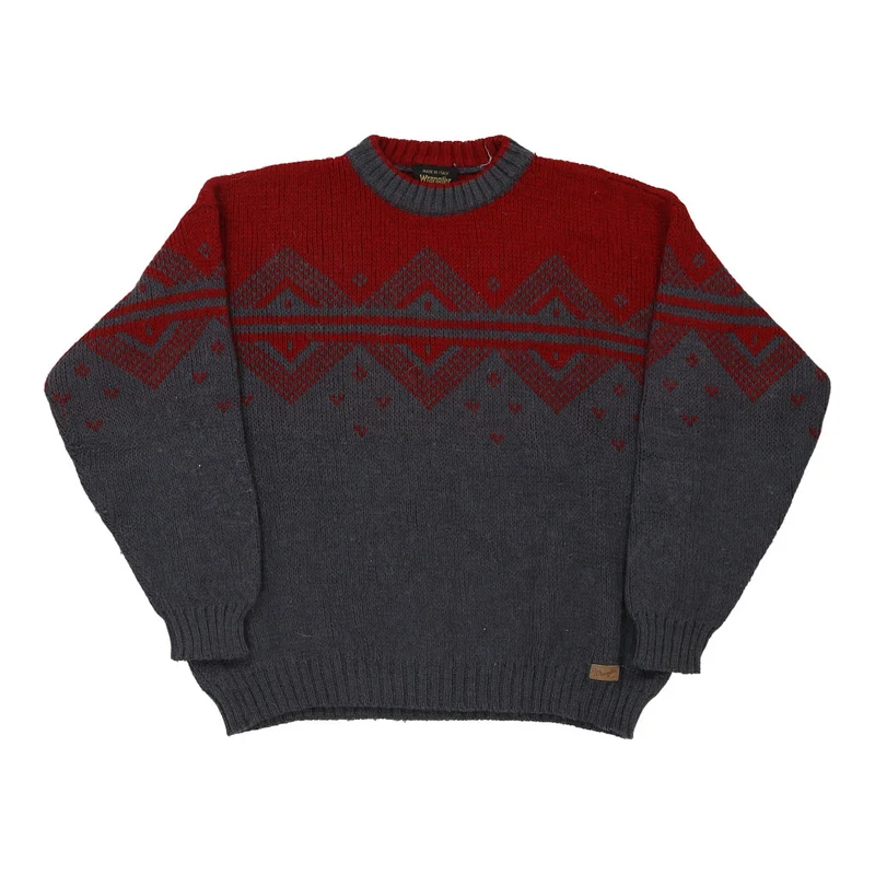 Wrangler Jumper - XL Grey Wool