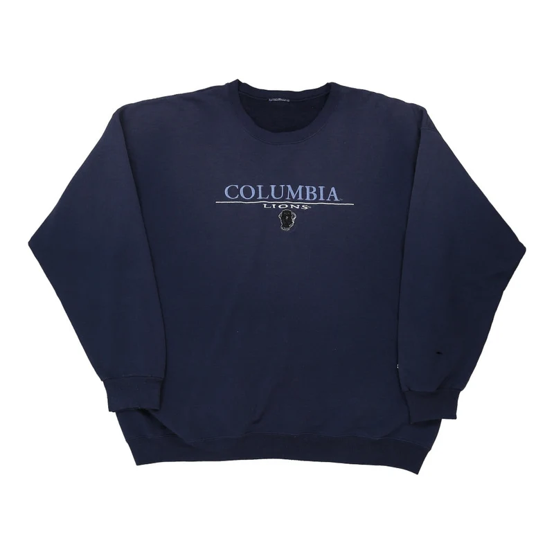 Columbia Lions Unbranded Sweatshirt - 2XL Navy Cotton Blend
