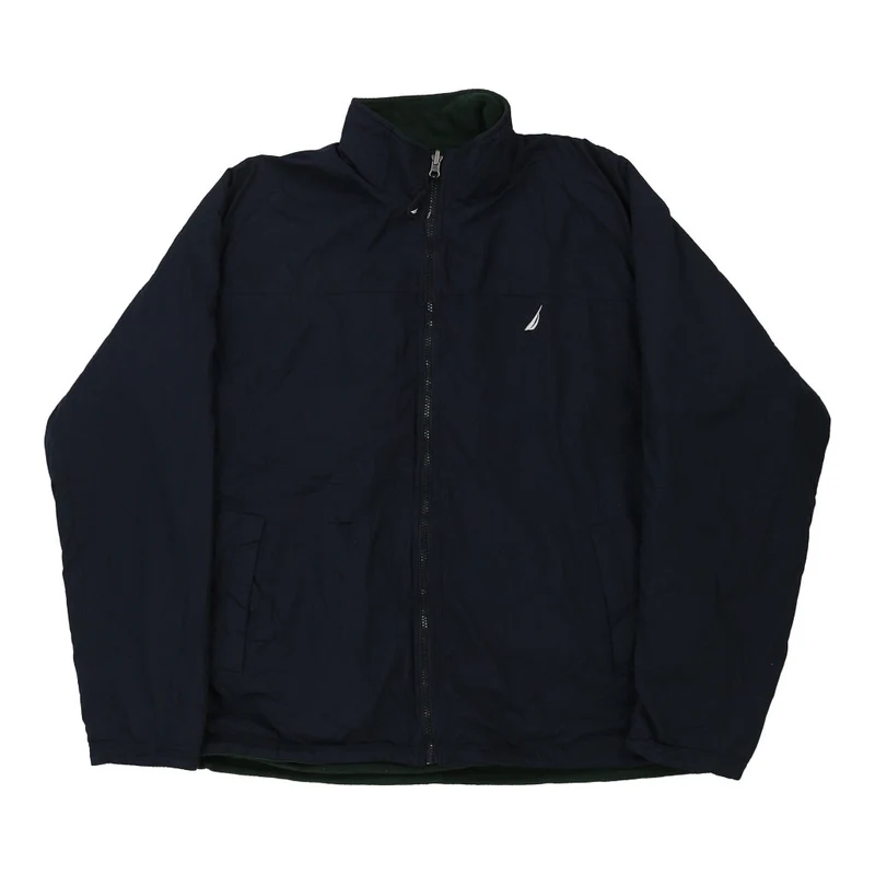 Nautica Reversible Jacket - XL Navy Polyester