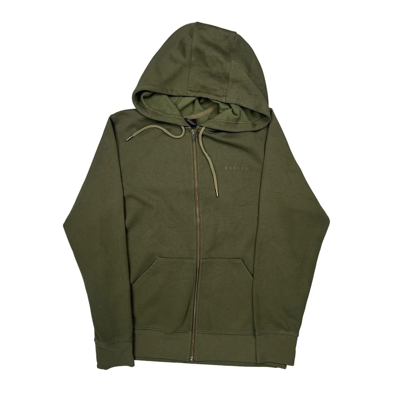 Oakley Hoodie - Large Green Cotton