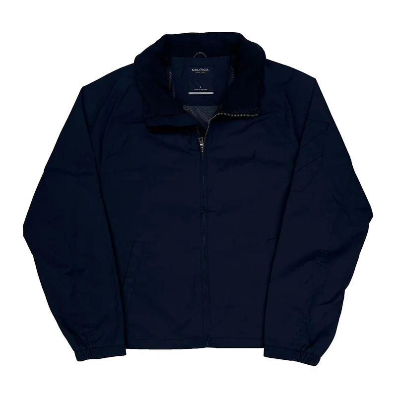 Nautica Jacket - Large Navy Polyester