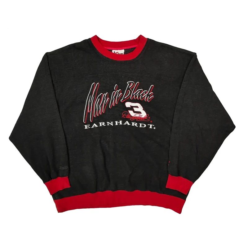Earnhardt Chase Authentics Graphic Sweatshirt - XL Black Polyester Blend