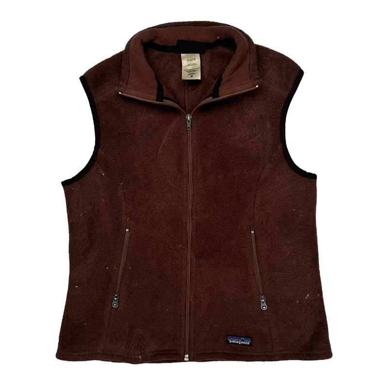 Patagonia Vest - Medium Brown Polyester