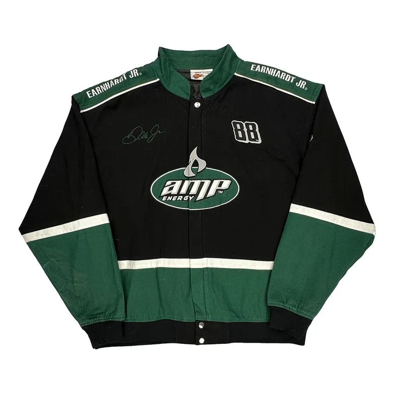 Earnhardt Jr. Nascar Jacket - 2XL Black Cotton