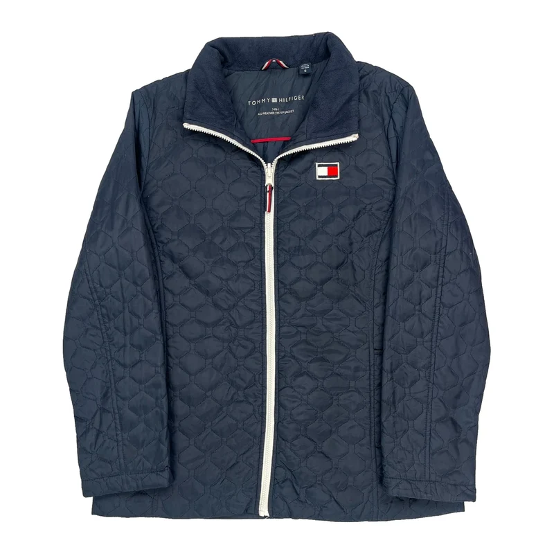 Tommy Hilfiger Jacket - Large Navy Polyester