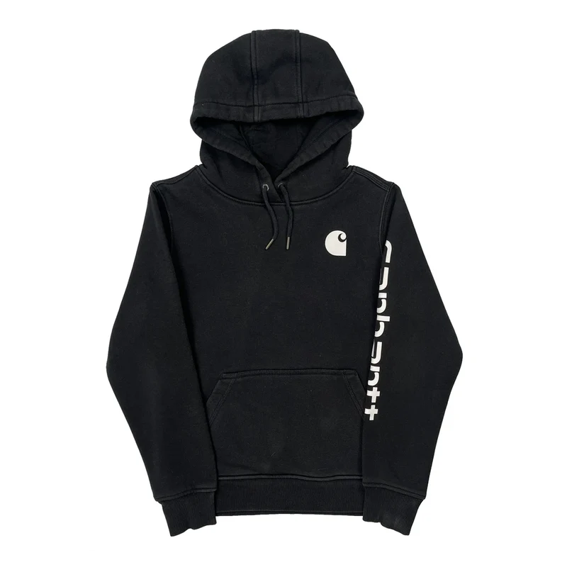 Carhartt Hoodie - Small Black Cotton