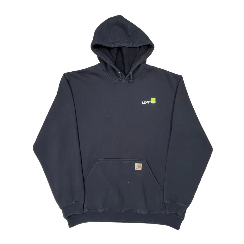 Carhartt Hoodie - XL Navy Cotton