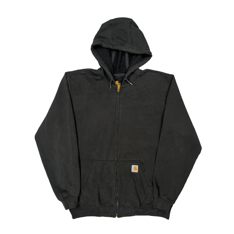 Carhartt Hoodie - Large Black Cotton