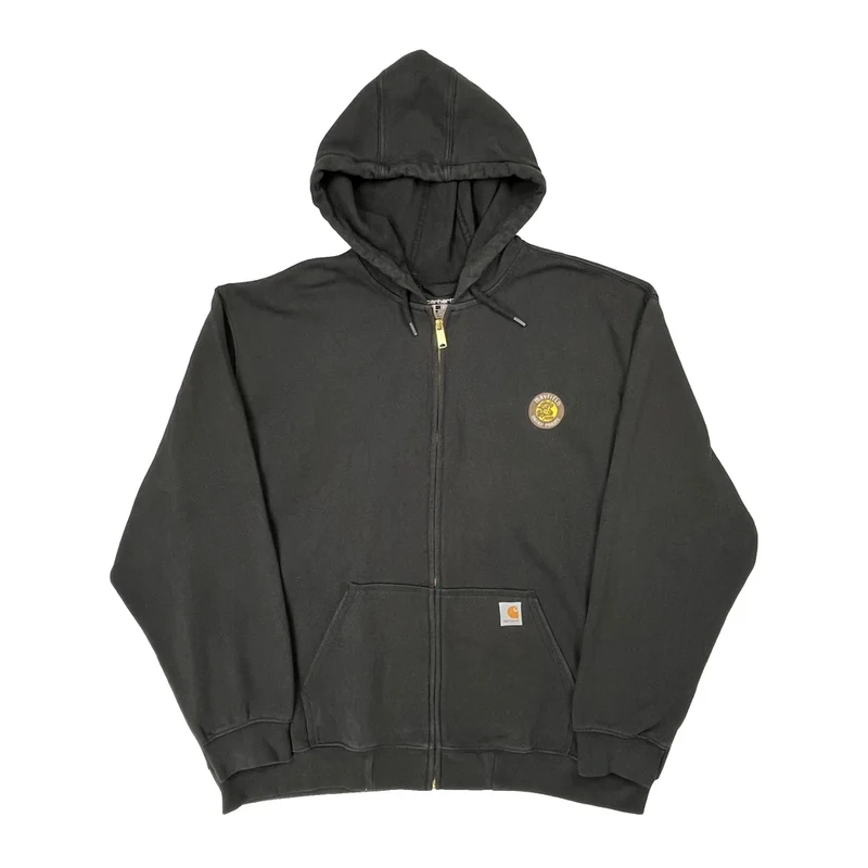 Loose Fit Carhartt Hoodie - 2XL Black Cotton