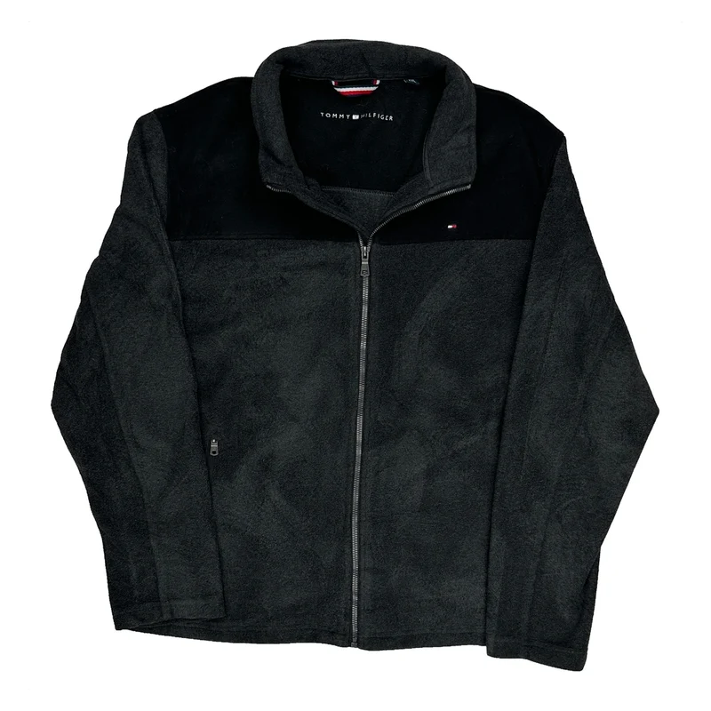 Tommy Hilfiger Fleece - 2XL Black Polyester
