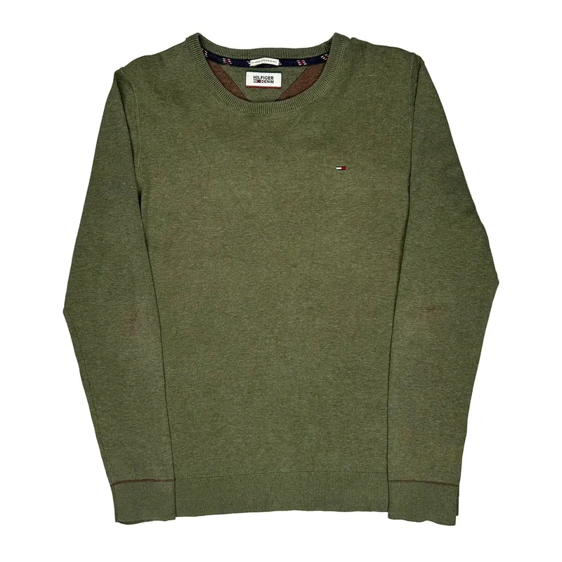 Tommy Hilfiger Jumper - Medium Green Cotton