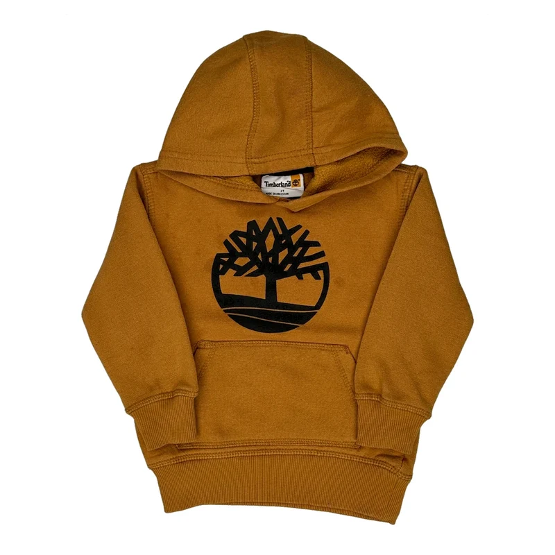 Age 2 Timberland Hoodie - XS Brown Cotton