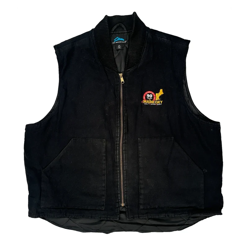 Tri-Mountain Workwear Gilet - 2XL Black Polyester