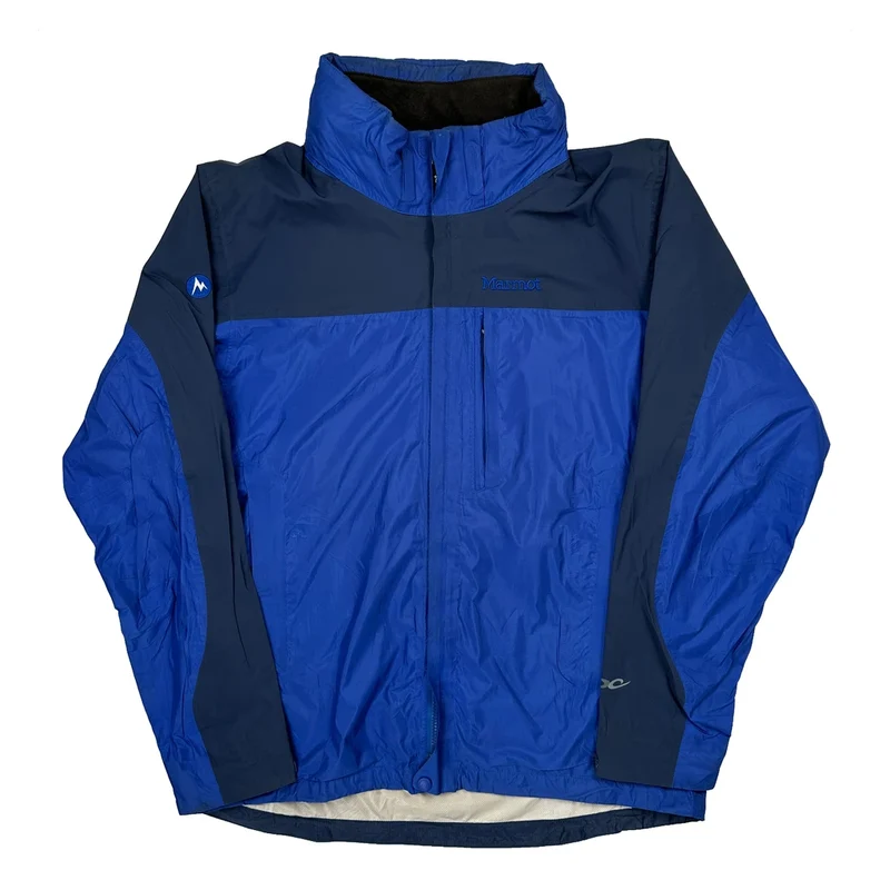 Marmot Jacket - Large Blue Polyester
