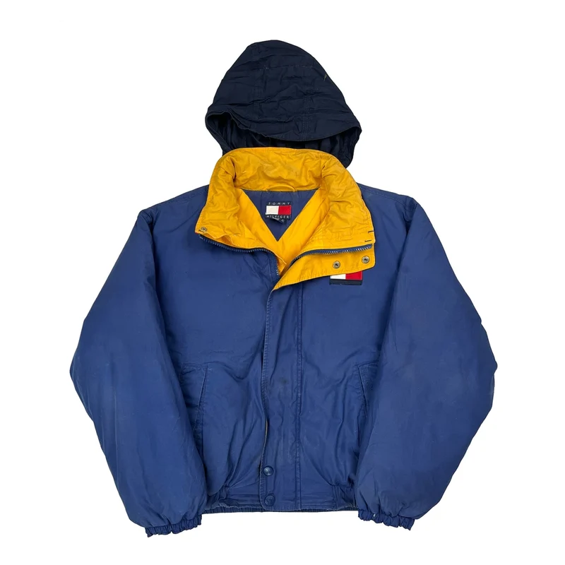 Tommy Hilfiger Jacket - Medium Blue Polyester