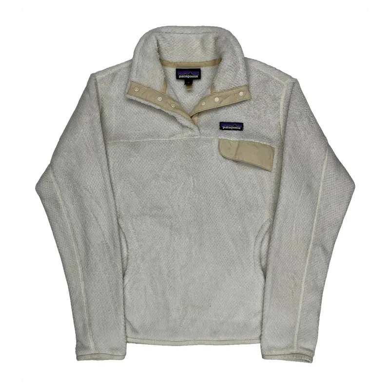 Patagonia Fleece - Medium Cream Polyester