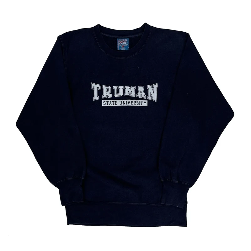 Truman State University Mv Sport Pro Weave Sweatshirt - Small Navy Cotton Blend