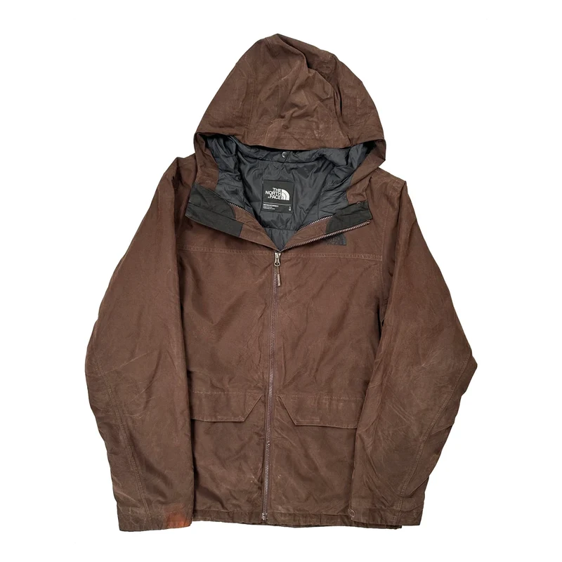 The North Face Jacket - Large Brown Polyester