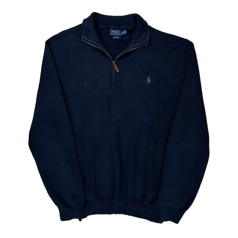 Polo By Ralph Lauren 1/4 Zip - 2XL Navy Cotton