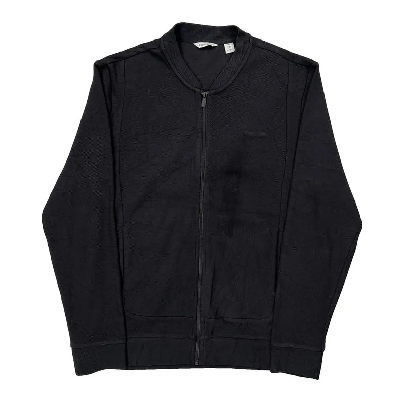 Calvin Klein Jacket - Large Black Cotton