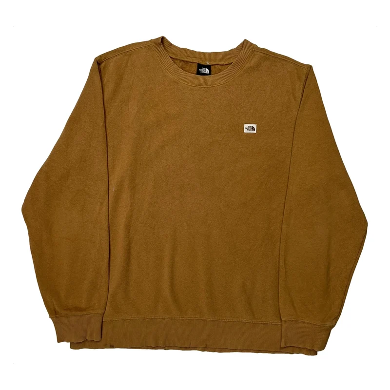 The North Face Sweatshirt - XL Brown Cotton