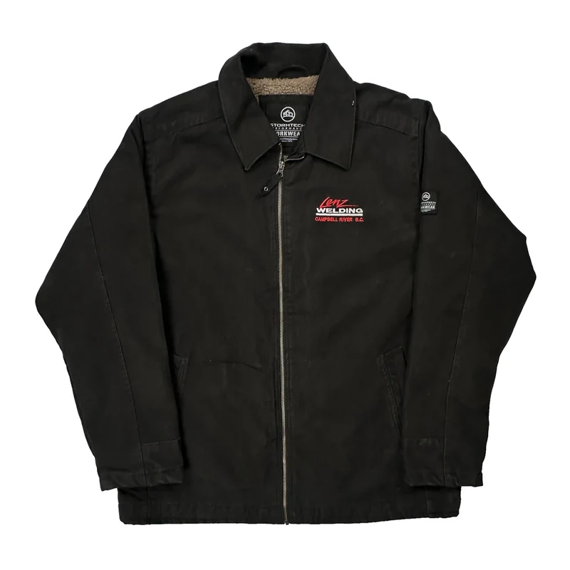 Lenz Welding Campbell River B.C. Stormtech Jacket - XL Black Cotton