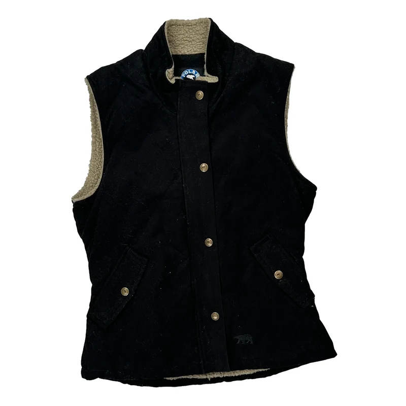 Key Vest - Small Black Cotton